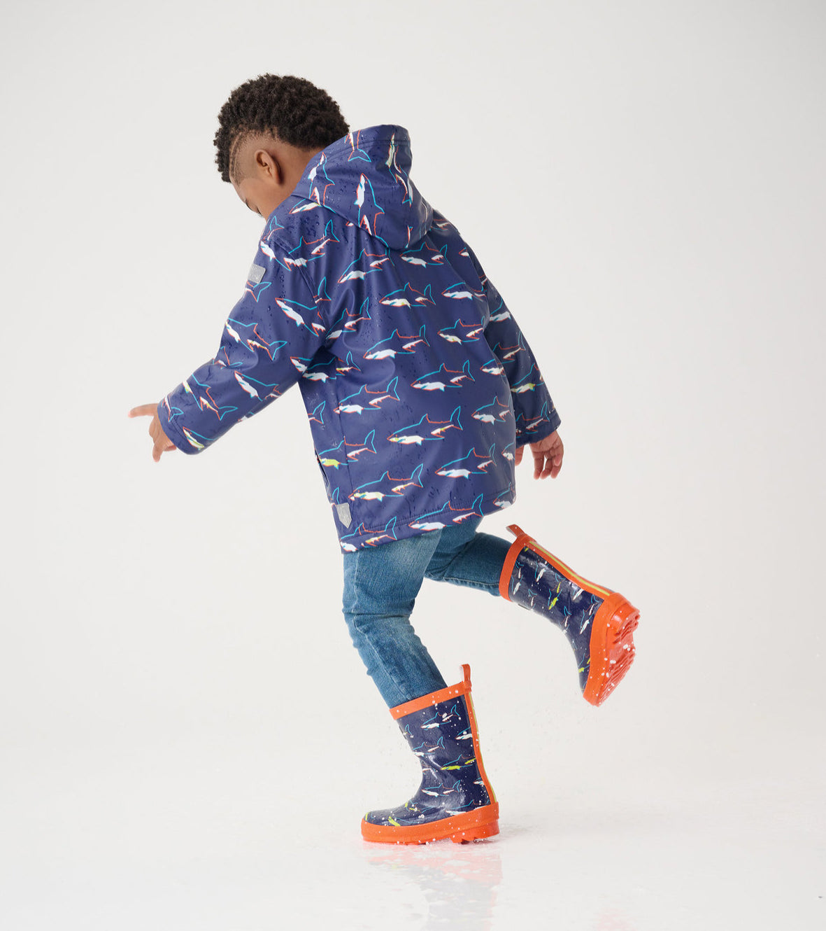 Hatley Shark Wellingtons S24rsk1366 Footwear UK7 INFANT / Navy,UK8 INFANT / Navy,UK9 KIDS / Navy,UK10 KIDS / Navy,UK11 KIDS / Navy,UK12 KIDS / Navy,UK13 KIDS / Navy