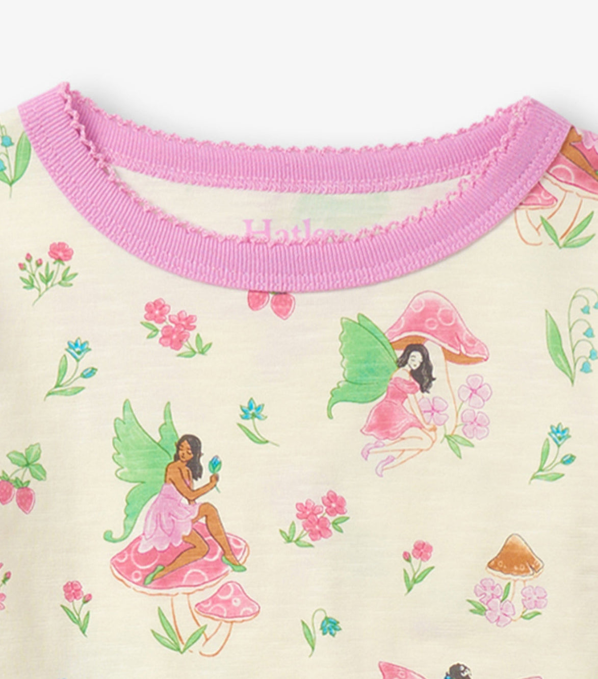 Hatley Forest Fairies Pj Set S24ffk1789 Clothing 2YRS / Cream,3YRS / Cream,4YRS / Cream,5YRS / Cream,6YRS / Cream,7YRS / Cream,8YRS / Cream,10YRS / Cream
