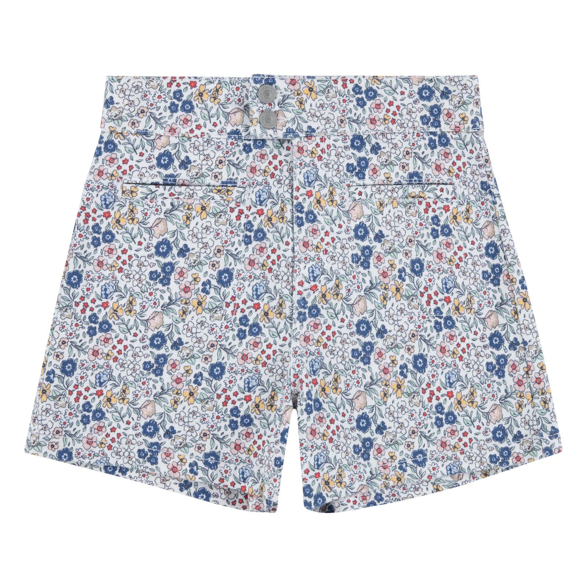 Levis Girls Floral Shorts 4Em251-W1t Clothing 10YRS / Blue,12YRS / Blue,14YRS / Blue,16YRS / Blue
