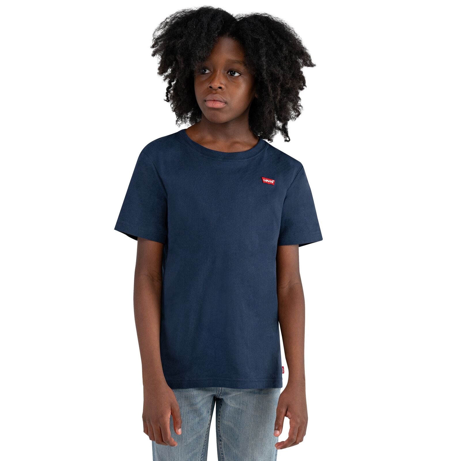 Levis Batwing Chest Hit T-Shirt 9Ea100-C8d Clothing 12YRS / Navy,14YRS / Navy,16YRS / Navy