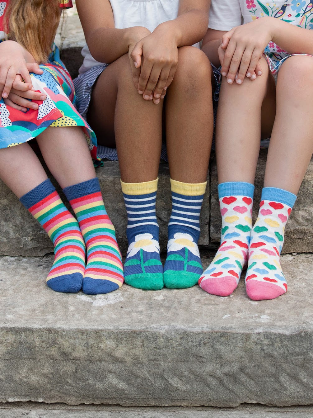 Kite 3 Pack Socks Love You Socks 6167 Clothing 6-12M / Multi,1-2YRS / Multi,UK3-5 ADULT / Multi,UK6-8 / Multi,UK9-12 / Multi,UK13-2 / Multi