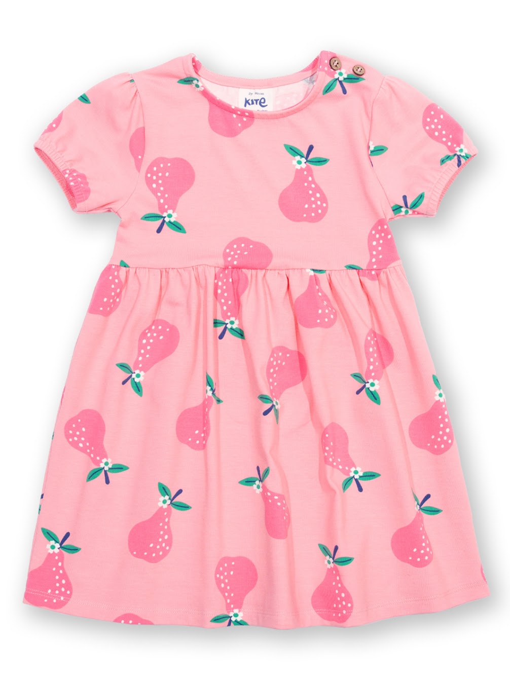 Kite Pear-Fect Infant Dress 9003 Clothing 3-6M / Pink,6-9M / Pink,9-12M / Pink,12-18M / Pink,18-24M/2Y / Pink,3YRS / Pink,4YRS / Pink,5YRS / Pink,6YRS / Pink