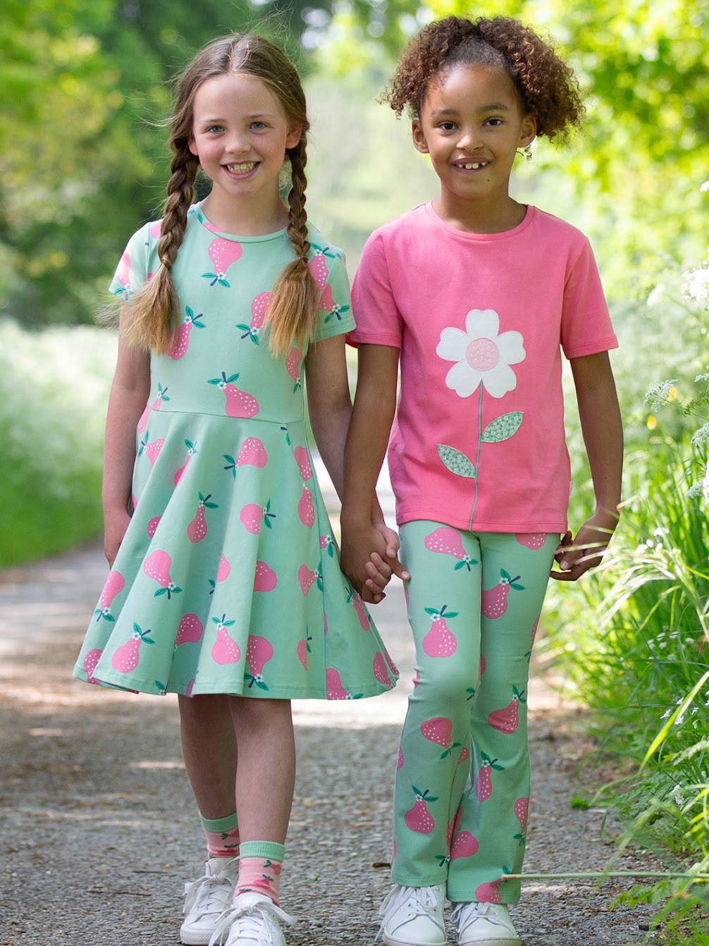 Kite Pear-Fect Skater Dress 9280 Clothing 3YRS / Green,4YRS / Green,5YRS / Green,6YRS / Green,7YRS / Green,8YRS / Green,9YRS / Green,10-11YRS / Green,12-13YRS / Green