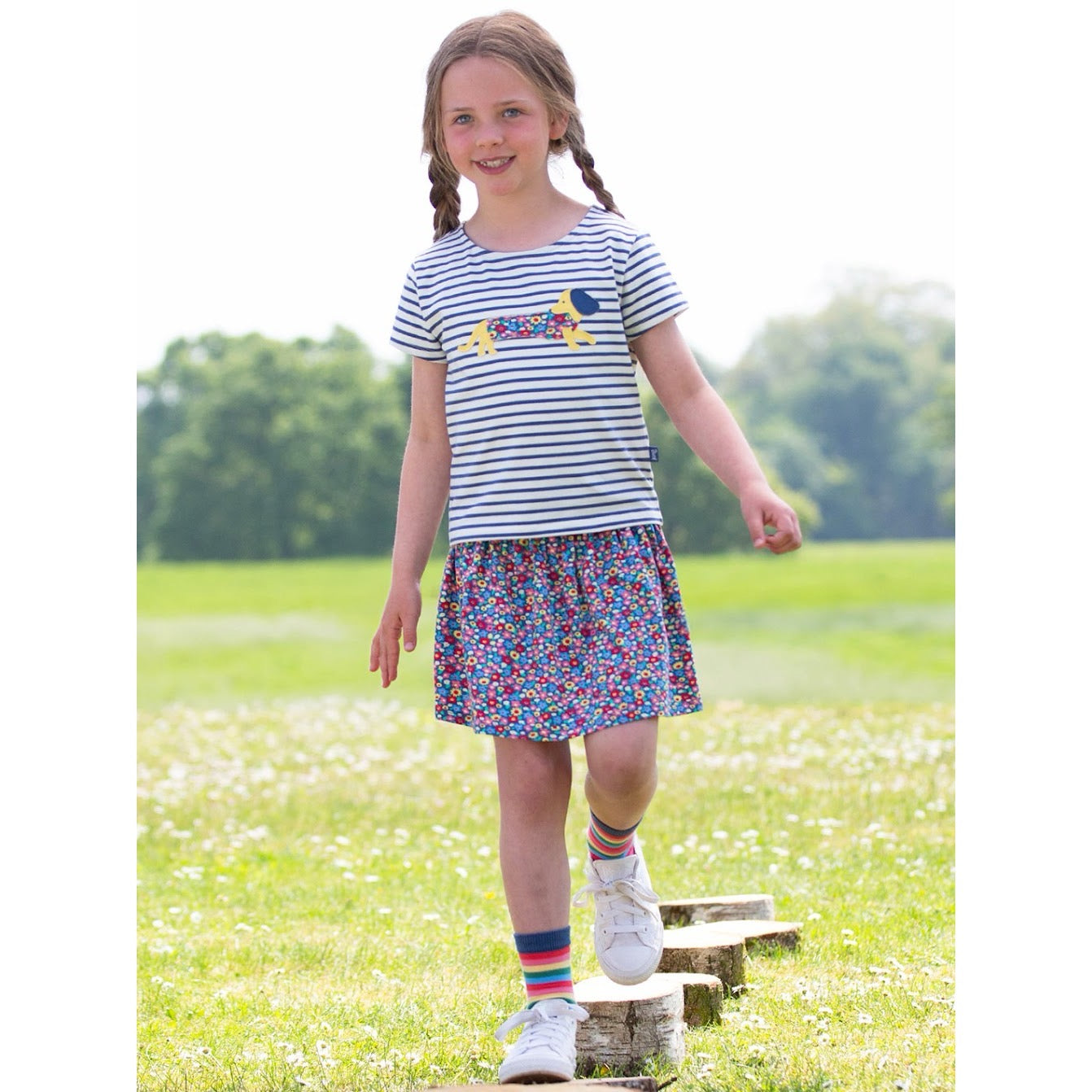 Kite Albie Stripe T-Shirt 9344 Clothing 4YRS / Navy,5YRS / Navy,6YRS / Navy,7YRS / Navy,8YRS / Navy,9YRS / Navy,10-11YRS / Navy