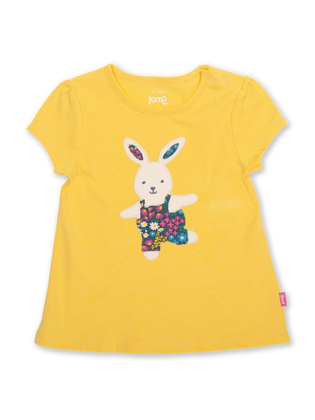 Kite Bunny Balance Infant Tunic Top 41-9025 Clothing 3-6M / Yellow,6-9M / Yellow,9-12M / Yellow,12-18M / Yellow,18-24M/2Y / Yellow