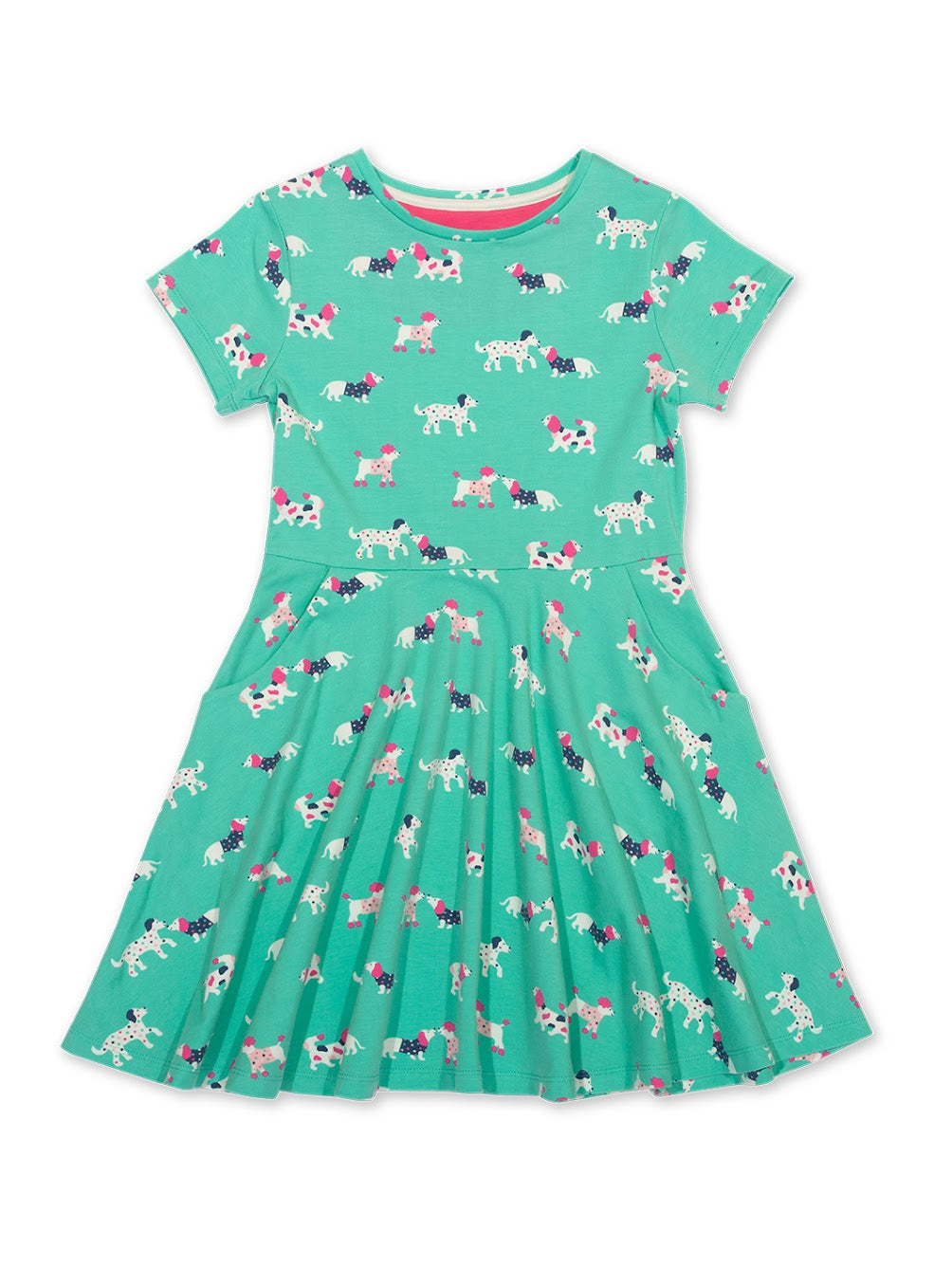 Kite Flora And Friends Skater Dress 41-9743 Clothing 3YRS / Green,4YRS / Green,5YRS / Green,6YRS / Green,7YRS / Green,8YRS / Green,9YRS / Green,10-11YRS / Green
