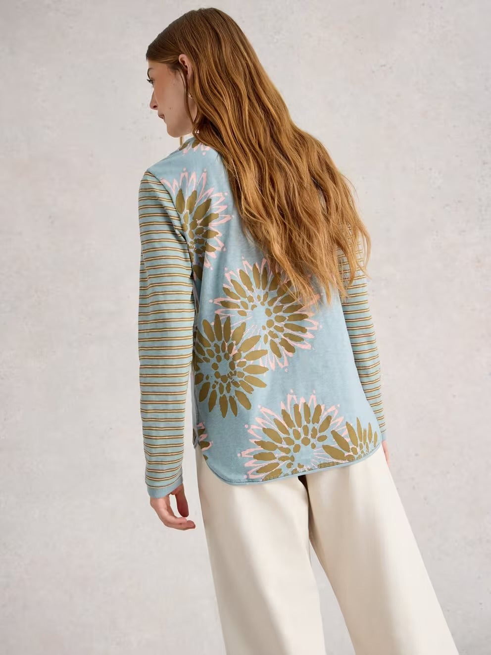 White Stuff Womens Clara T-Shirt 444317 Seagrass Clothing UK8 / Seagrass,UK10 / Seagrass,UK12 / Seagrass,UK14 / Seagrass,UK16 / Seagrass