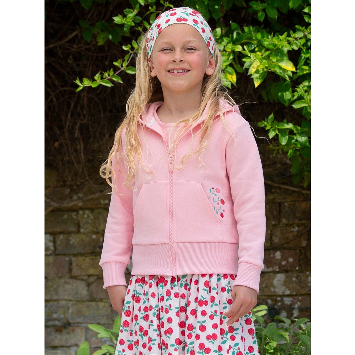 Kite Raspberry Hoody 9820 Clothing 4YRS / Pink,6YRS / Pink,8YRS / Pink,10-11YRS / Pink