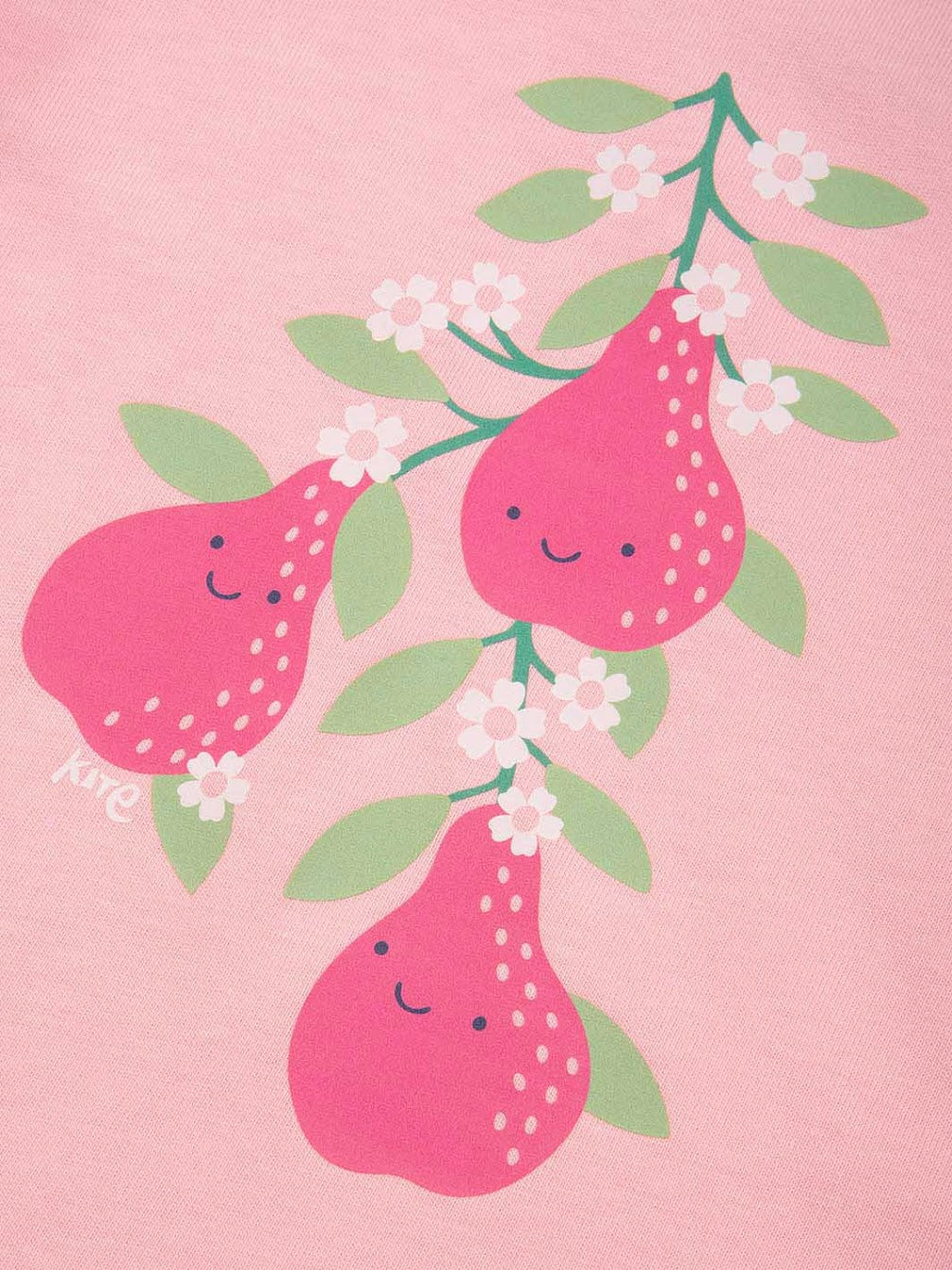 Kite Infant Girls Pear-Fect Tunic Top 9896 Clothing 3-6M / Pink,6-9M / Pink,9-12M / Pink,12-18M / Pink,18-24M/2Y / Pink,3YRS / Pink,4YRS / Pink,5YRS / Pink,6YRS / Pink