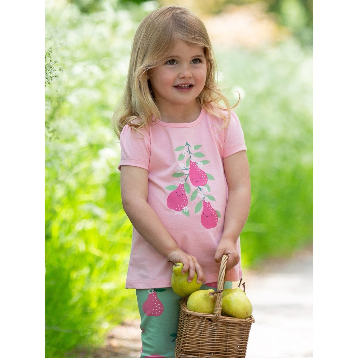 Kite Infant Girls Pear-Fect Tunic Top 9896 Clothing 3-6M / Pink,6-9M / Pink,9-12M / Pink,12-18M / Pink,18-24M/2Y / Pink,3YRS / Pink,4YRS / Pink,5YRS / Pink,6YRS / Pink