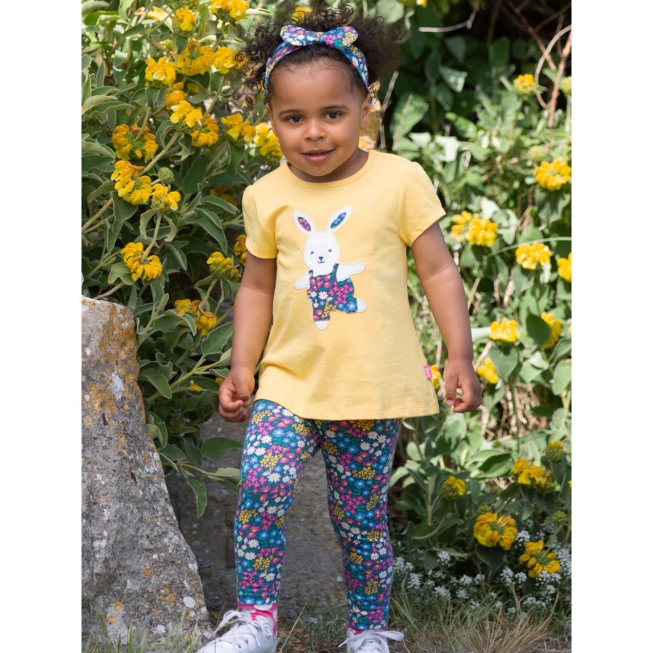 Kite Bunny Balance Infant Tunic Top 41-9025 Clothing 3-6M / Yellow,6-9M / Yellow,9-12M / Yellow,12-18M / Yellow,18-24M/2Y / Yellow