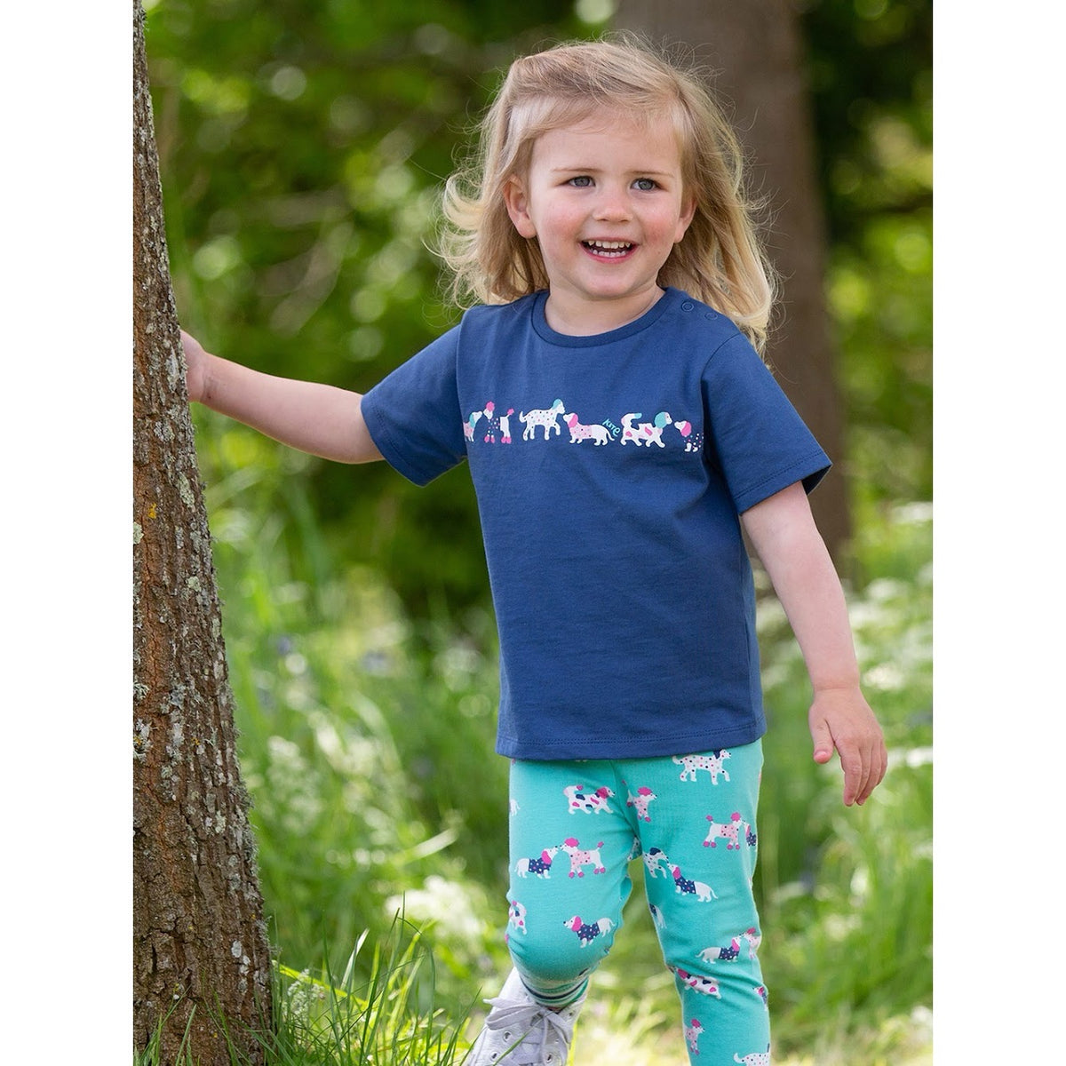 Kite Flora And Friends Infant T-Shirt 41-F683 Clothing 3-6M / Indigo,6-9M / Indigo,9-12M / Indigo,12-18M / Indigo,18-24M/2Y / Indigo