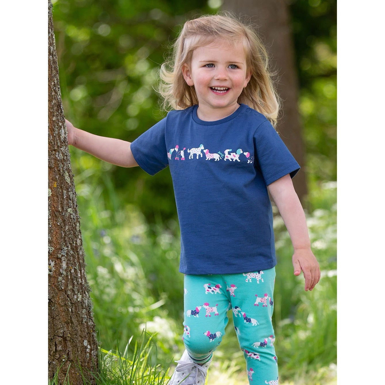 Kite Flora And Friends Infant T-Shirt 41-F683 Clothing 3-6M / Indigo,6-9M / Indigo,9-12M / Indigo,12-18M / Indigo,18-24M/2Y / Indigo