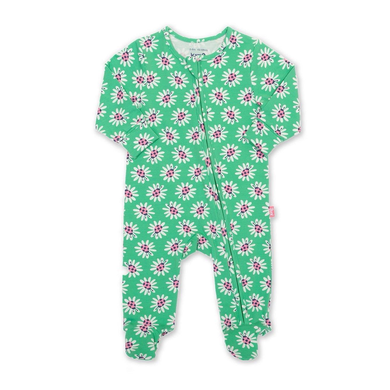 Kite Lady Daisy Baby Sleepsuit 41-8462 Clothing NEWBORN / Green,0-1M / Green,0-3M / Green,3-6M / Green,6-9M / Green