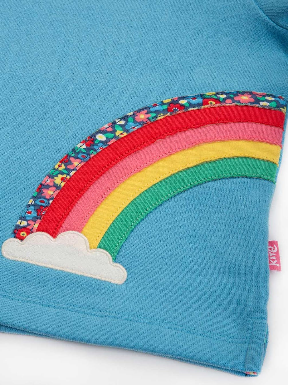 Kite Rainbow Sweatshirt F345 Clothing 3YRS / Blue,4YRS / Blue,5YRS / Blue,6YRS / Blue,7YRS / Blue,8YRS / Blue,9YRS / Blue,10-11YRS / Blue