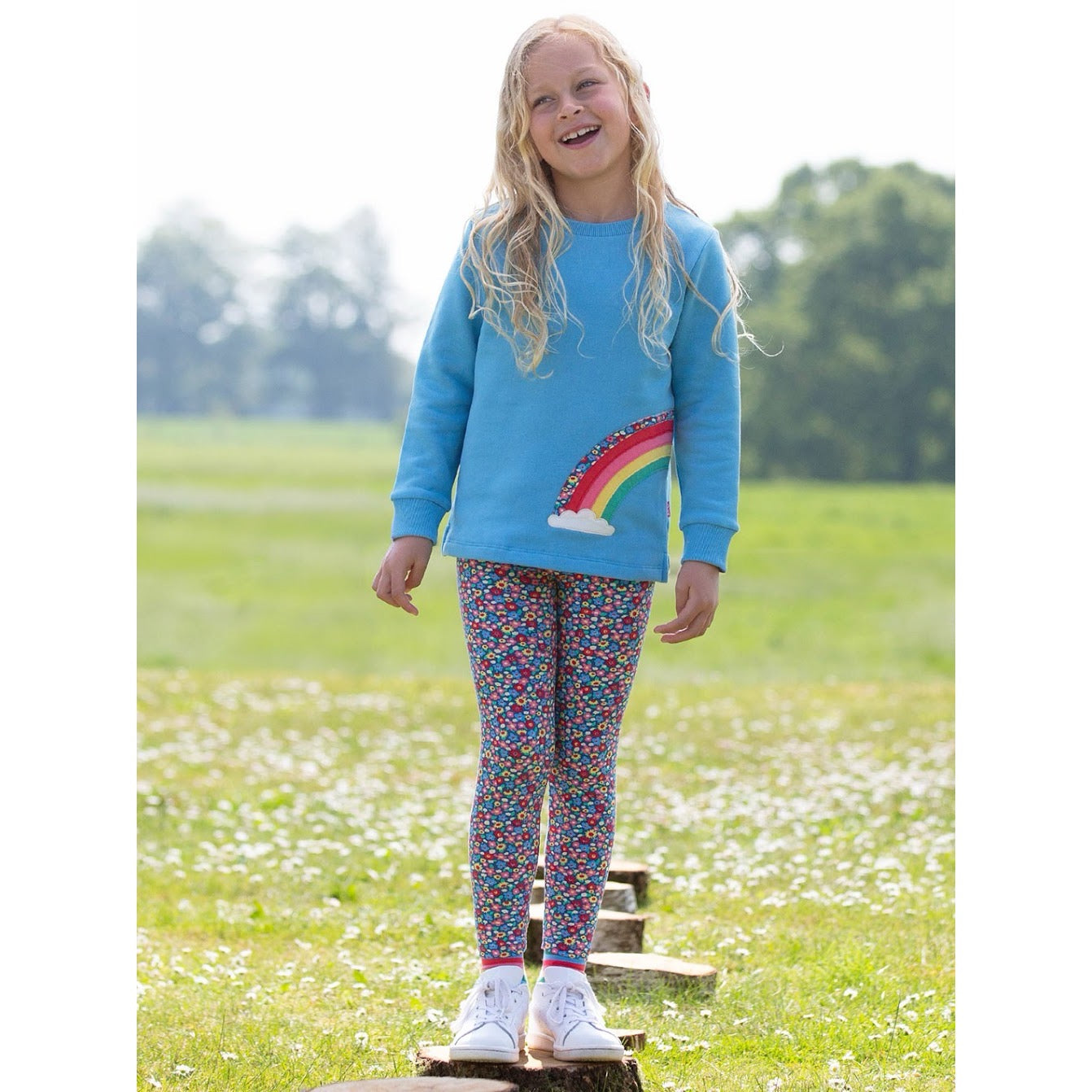 Kite Meadow Ditsy Leggings F391 Clothing 3YRS / Multi,4YRS / Multi,5YRS / Multi,6YRS / Multi,7YRS / Multi,8YRS / Multi,9YRS / Multi,10-11YRS / Multi