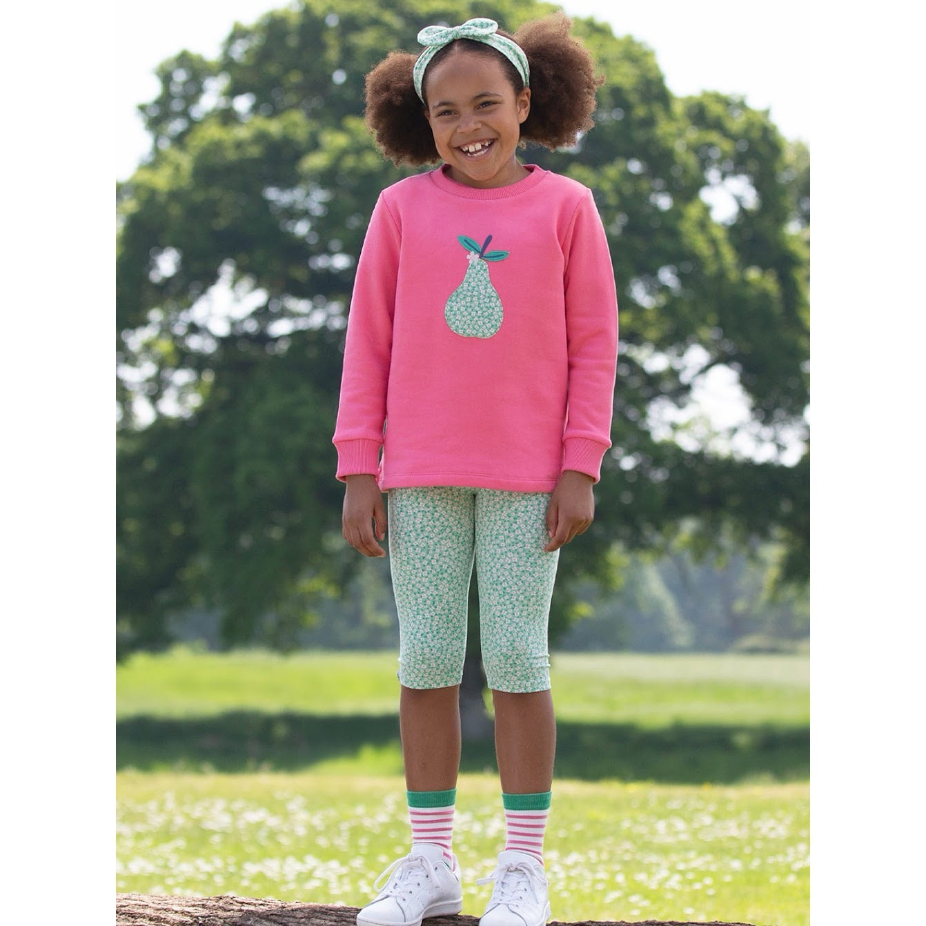 Kite Dinky Ditsy Pedal Pushers F836 Clothing 3YRS / Mint,4YRS / Mint,5YRS / Mint,6YRS / Mint,7YRS / Mint,8YRS / Mint,9YRS / Mint,10-11YRS / Mint