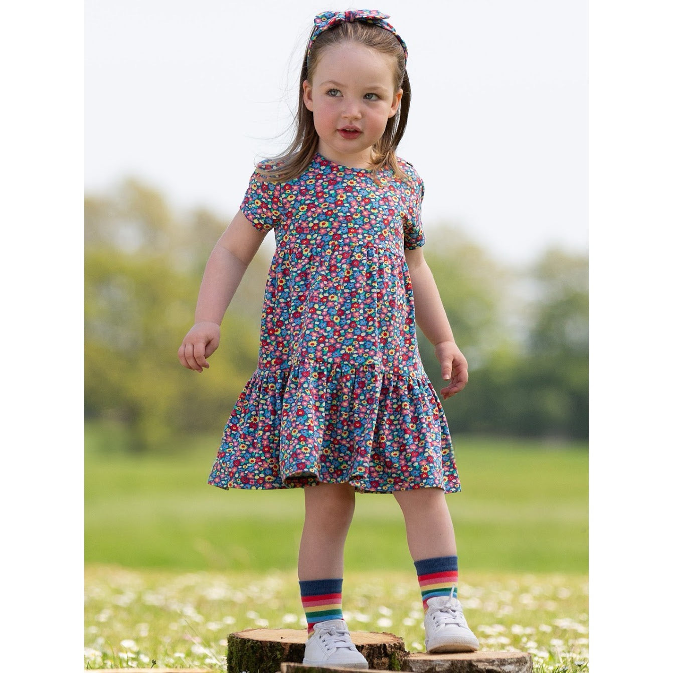 Kite Meadow Ditsy Infant Dress F943 Clothing 12-18M / Multi,18-24M/2Y / Multi,3YRS / Multi,4YRS / Multi