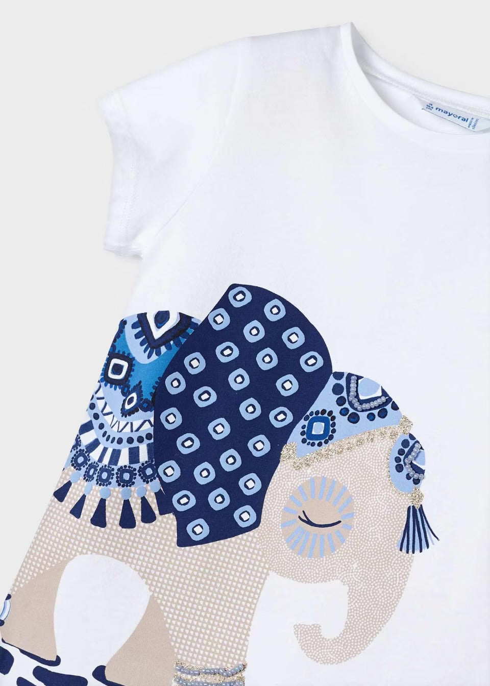 Mayoral Girls Leggings Set 3711 Elephant Clothing 2YRS / Indigo,3YRS / Indigo,4YRS / Indigo,5YRS / Indigo,6YRS / Indigo,7YRS / Indigo,8YRS / Indigo