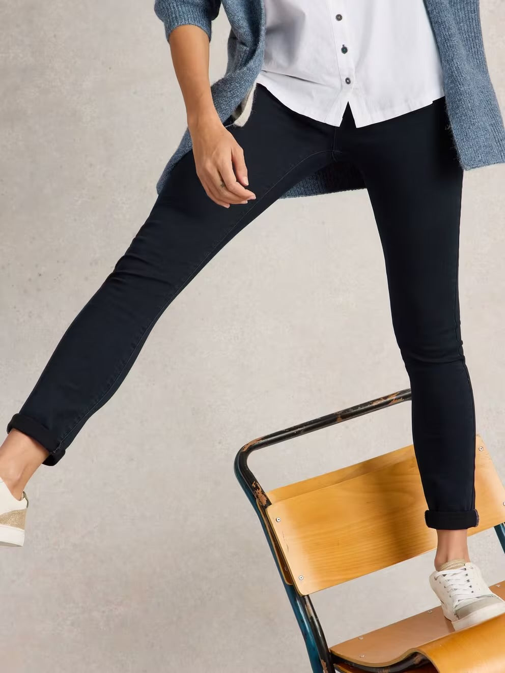 White Stuff Womens Janey Jeggings 440597 Dark Denim Clothing UK8 REG / Dark Denim,UK10 REG / Dark Denim,UK12 REG / Dark Denim,UK14 REG / Dark Denim,UK16 REG / Dark Denim