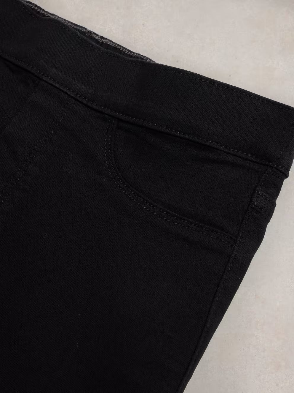 White Stuff Womens Janey Jeggings 440597 Black Denim