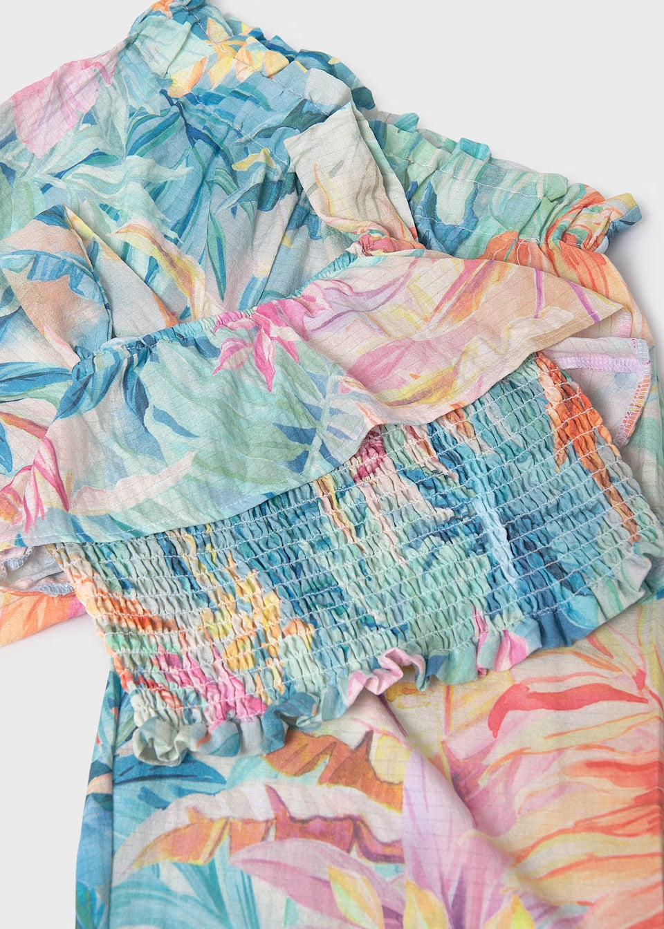 Mayoral Older Girls Trouser Set 6542 Floral Clothing 10YRS / Multi,12YRS / Multi,14YRS / Multi