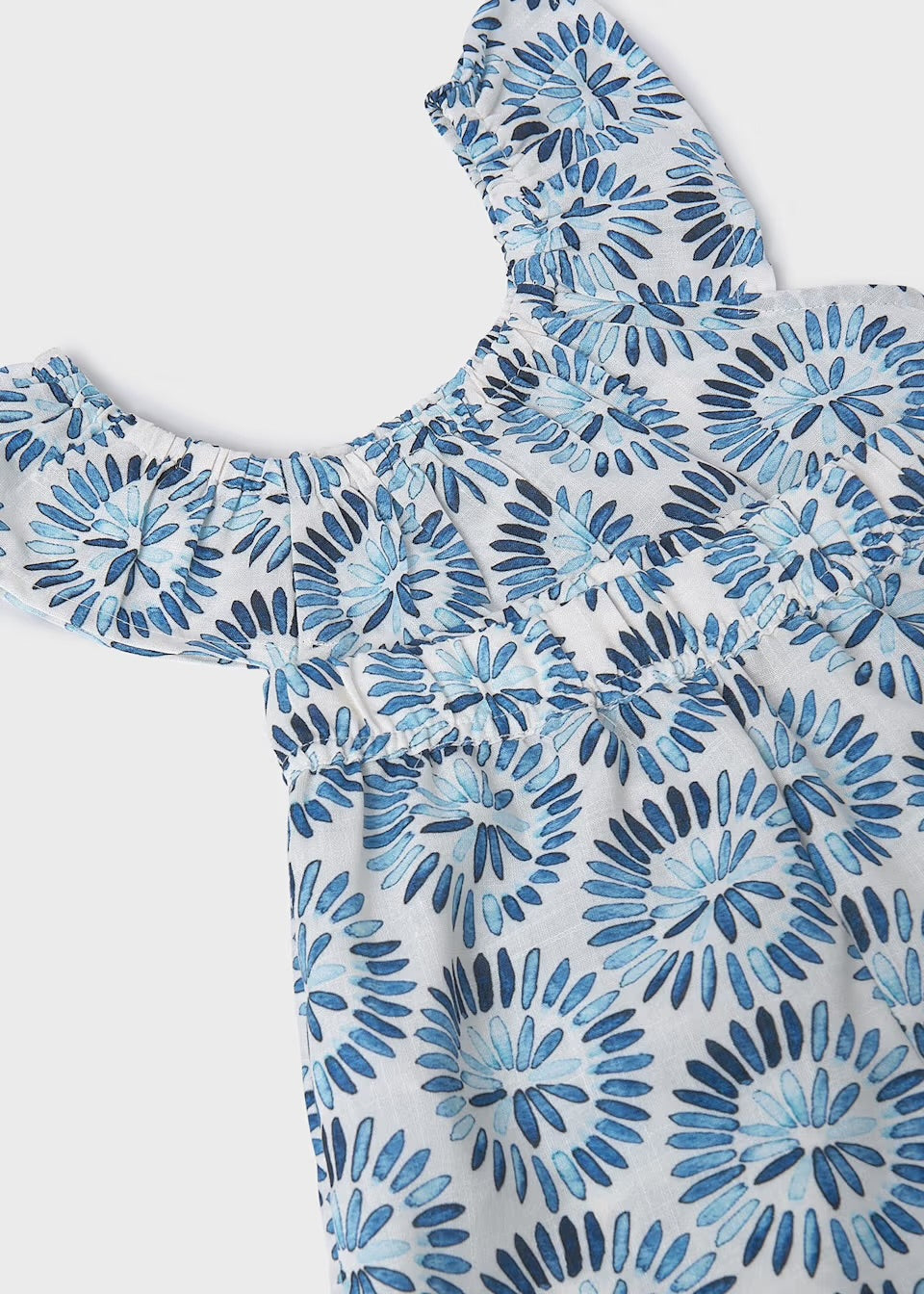 Mayoral Older Girls Printed Shorted Set 6220 Blue Clothing 10YRS / Blue,12YRS / Blue,14YRS / Blue,16YRS / Blue