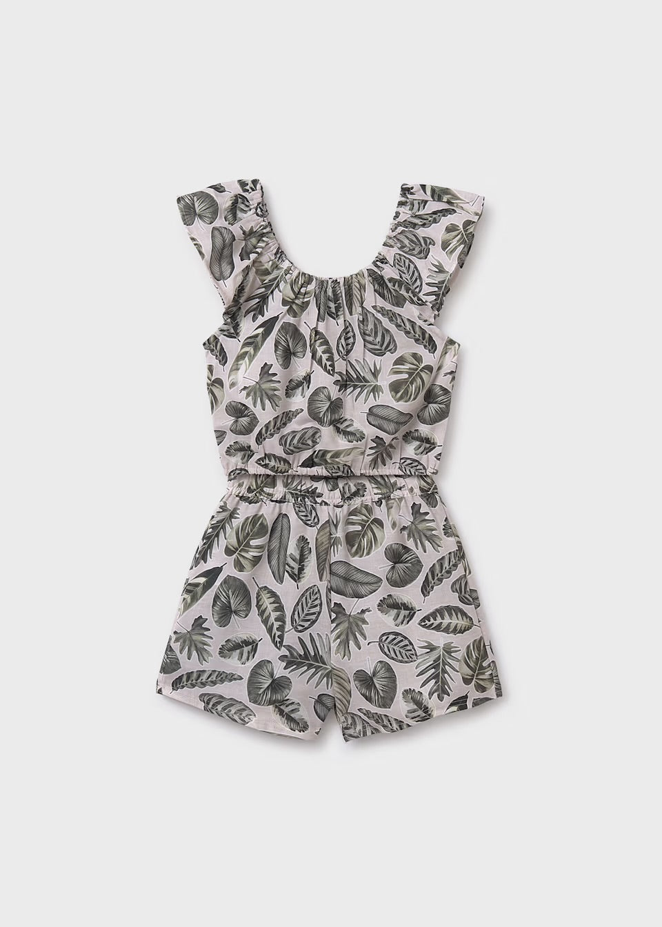 Mayoral Older Girls Printed Shorts Set 6220 Khaki Clothing 10YRS / Khaki,12YRS / Khaki,14YRS / Khaki,16YRS / Khaki