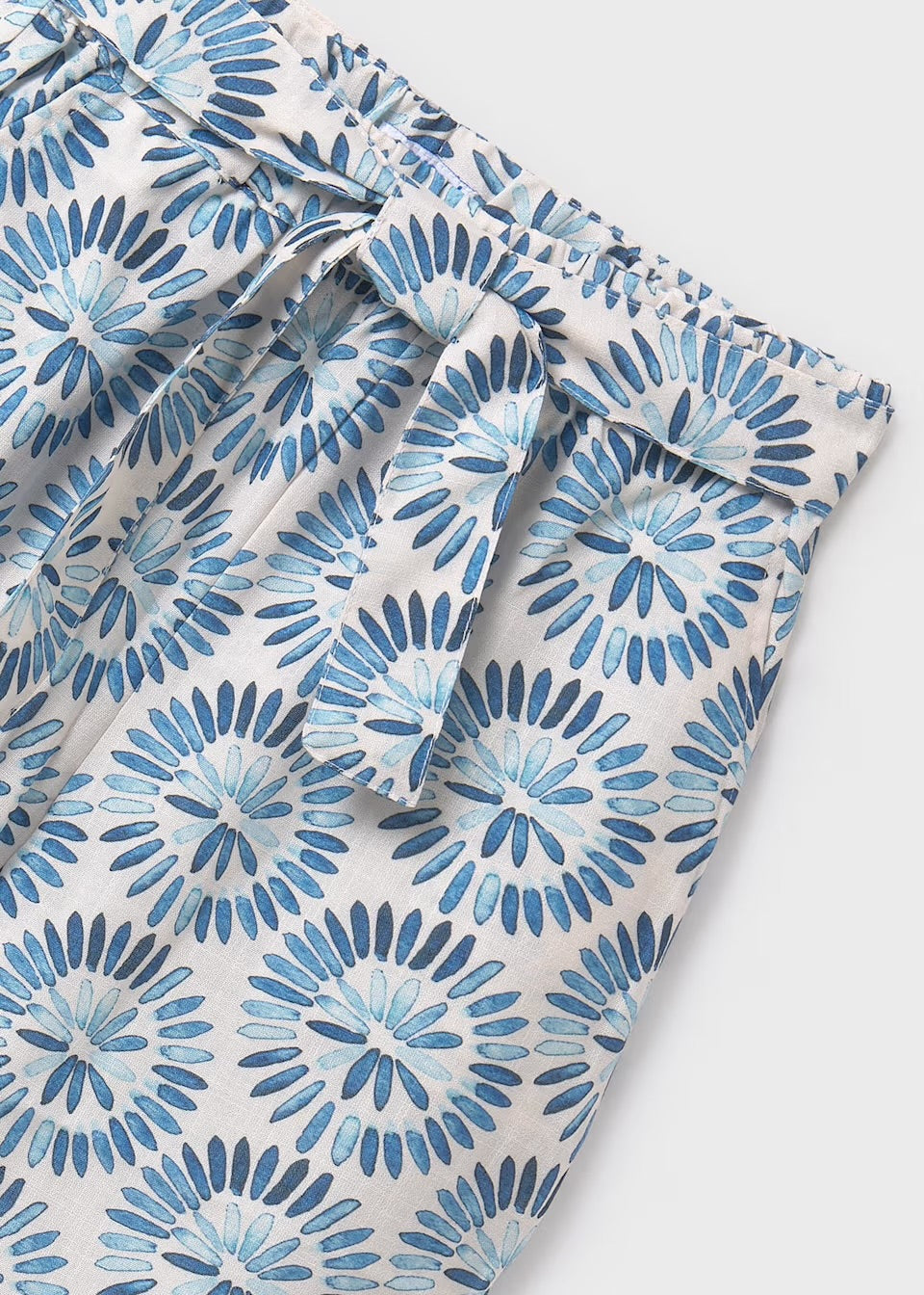 Mayoral Older Girls Printed Trousers 6533 Clothing 10YRS / Blue,12YRS / Blue,14YRS / Blue