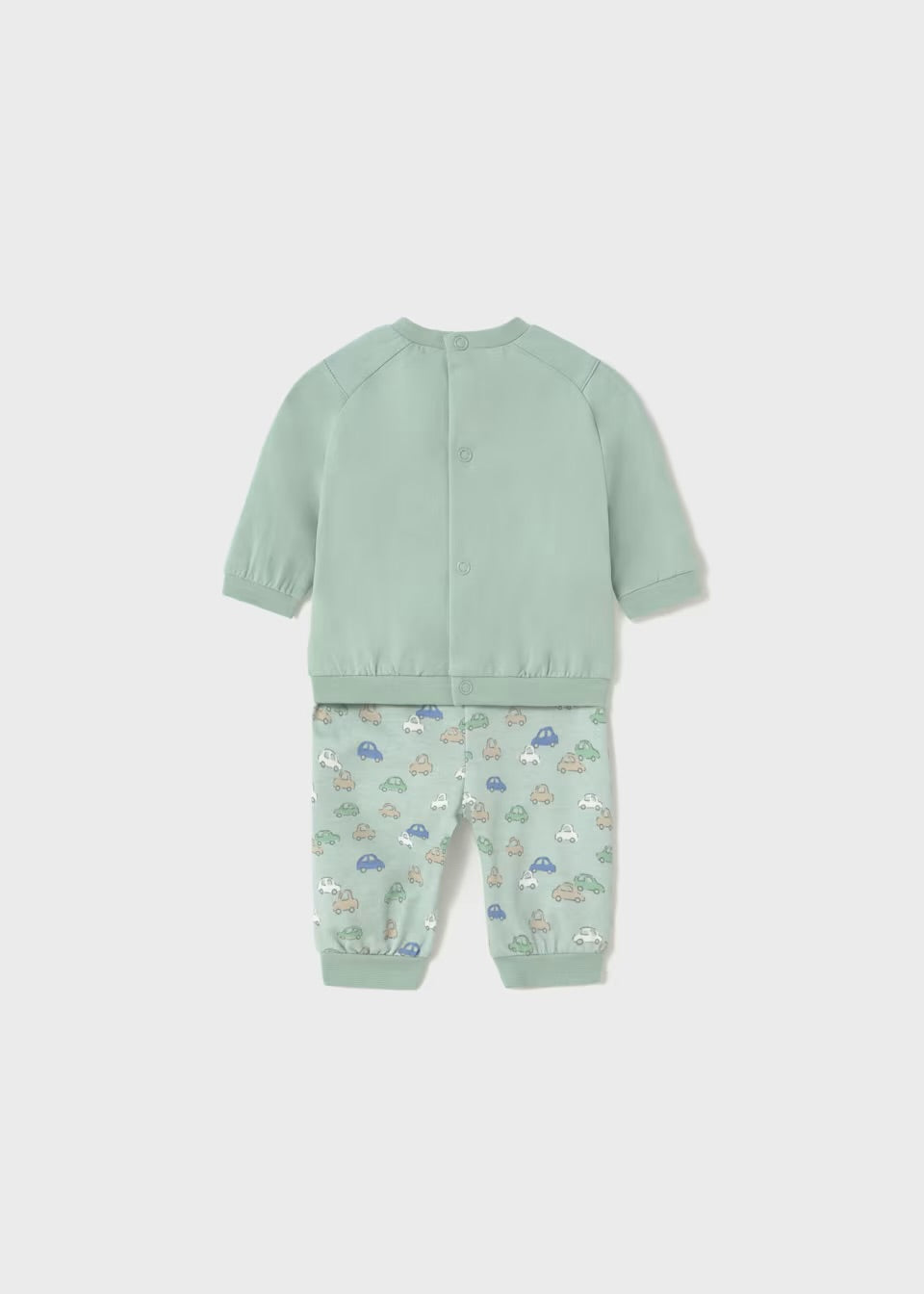 Mayoral Baby Boys Set 1612 Printed Trousers Clothing 4-6M / Seagrass,6-9M / Seagrass,12M / Seagrass,18M / Seagrass