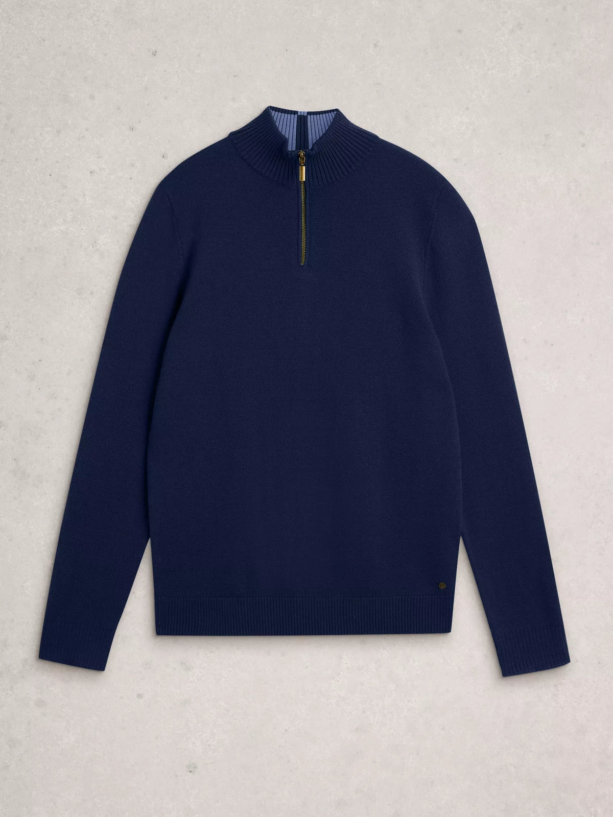 White Stuff Mens Newport Quarter Zip 444399 Navy Clothing M / Navy,L / Navy,XL / Navy,XXL / Navy