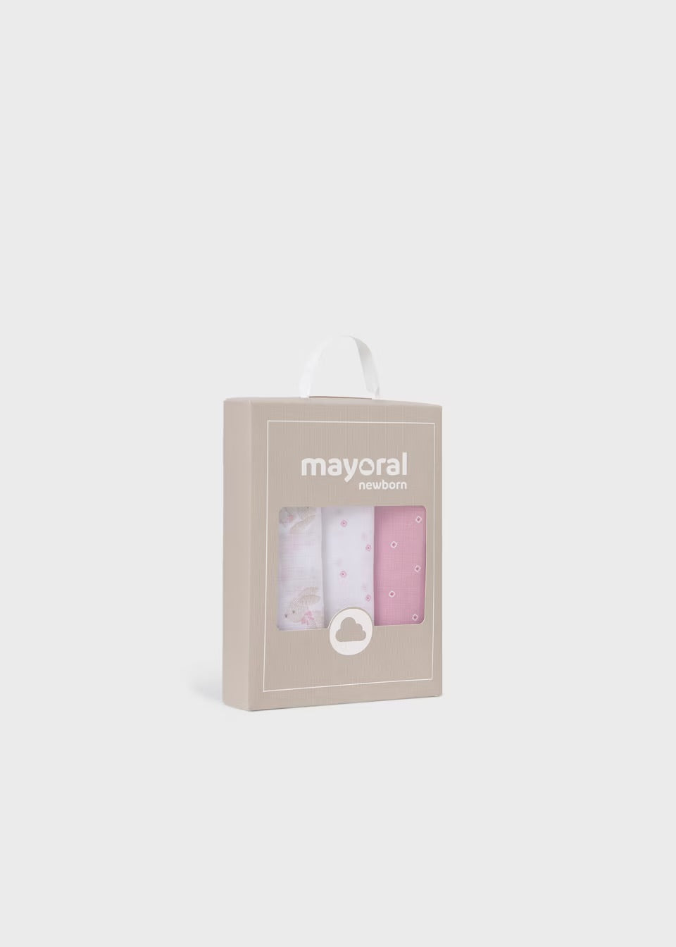 Mayoral 3 Pack Bunny Muslin Set 19402 Pink Accessories ONE SIZE / Pink