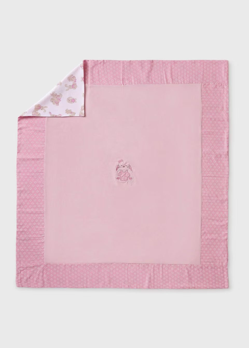 Mayoral Baby Girls Blanket 9396 Pink Bunny Accessories ONE SIZE / Pink