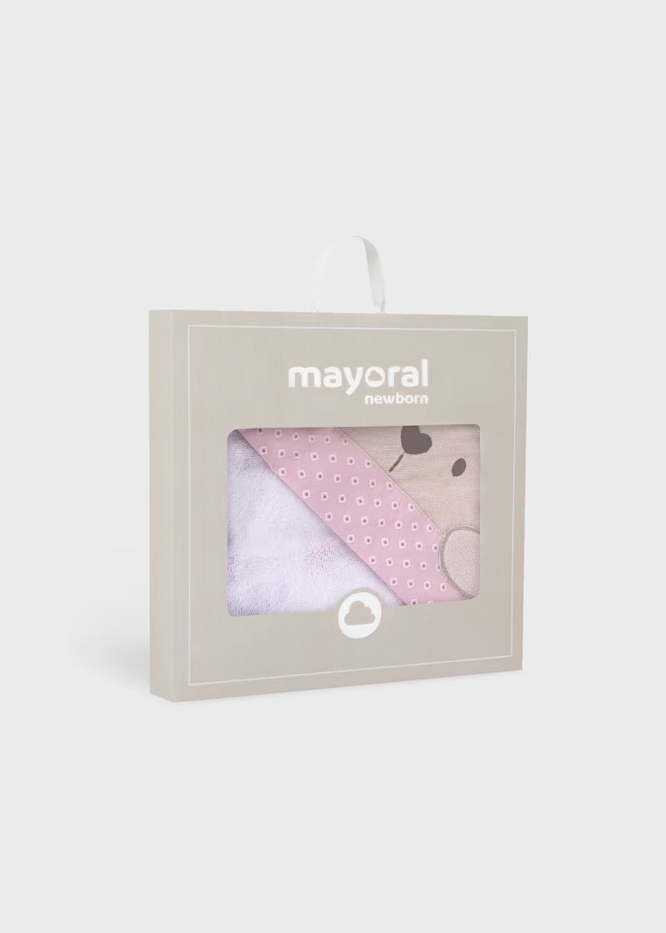 Mayoral Baby Bunny Cuddle Robe 9462 Pink Accessories ONE SIZE / Pink