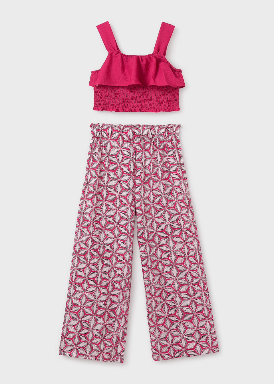 Mayoral Older Girls Trouser Set 6542 Pink Clothing 10YRS / Pink,12YRS / Pink,14YRS / Pink