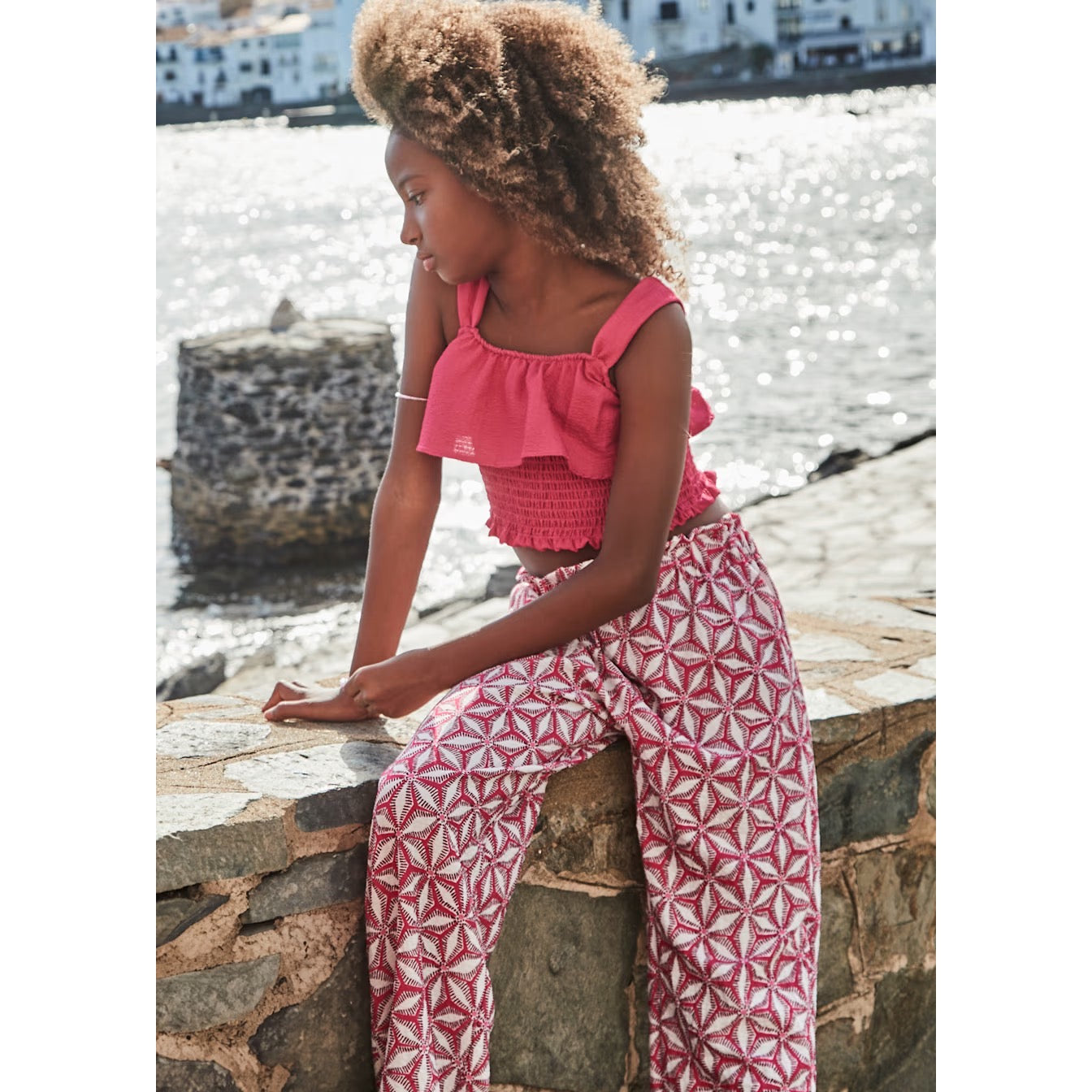 Mayoral Older Girls Trouser Set 6542 Pink Clothing 10YRS / Pink,12YRS / Pink,14YRS / Pink