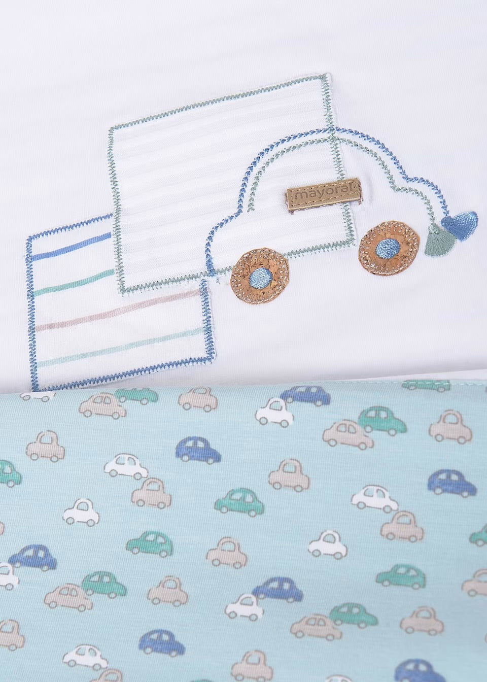 Mayoral Baby Blanket 9861 Cars Accessories ONE SIZE / White