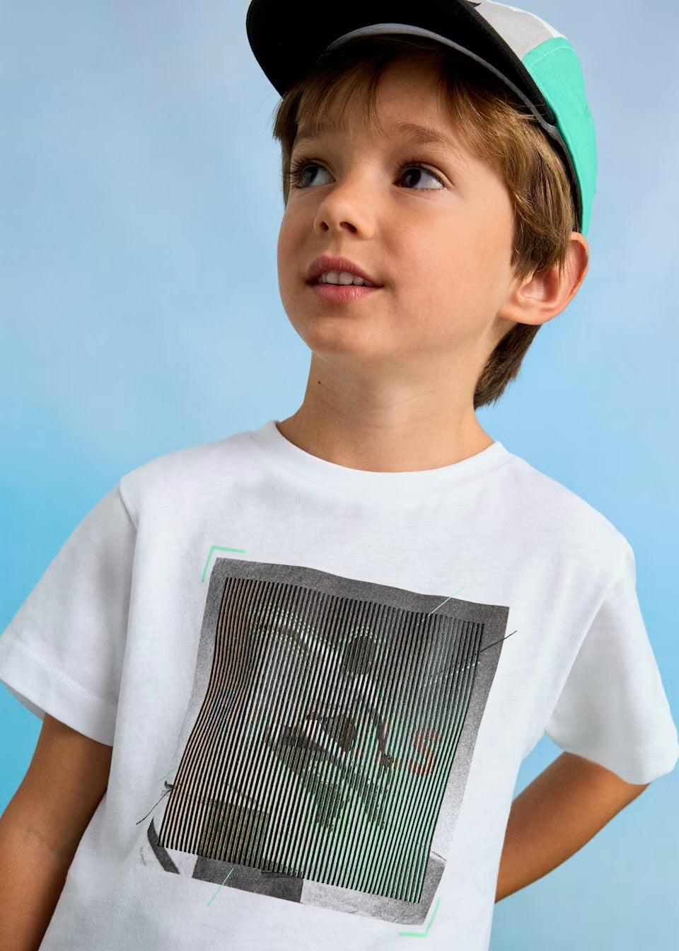 Mayoral Boys Jump T-Shirt 3035 White Clothing 5YRS / White,6YRS / White,7YRS / White,8YRS / White,9YRS / White