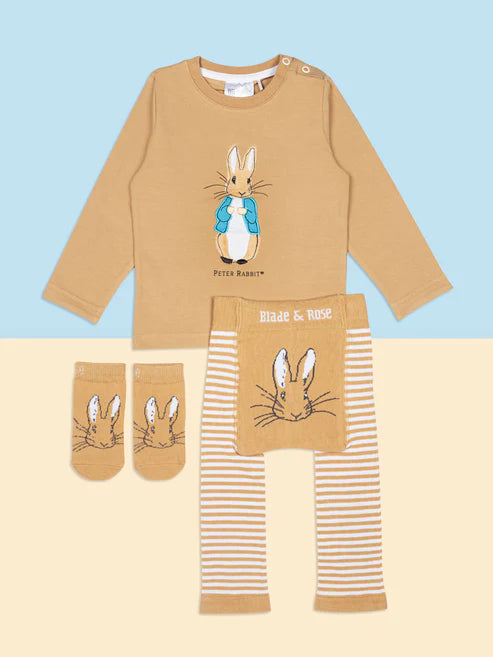 Blade &amp; Rose Peter Rabbit Natural Knitted Leggings