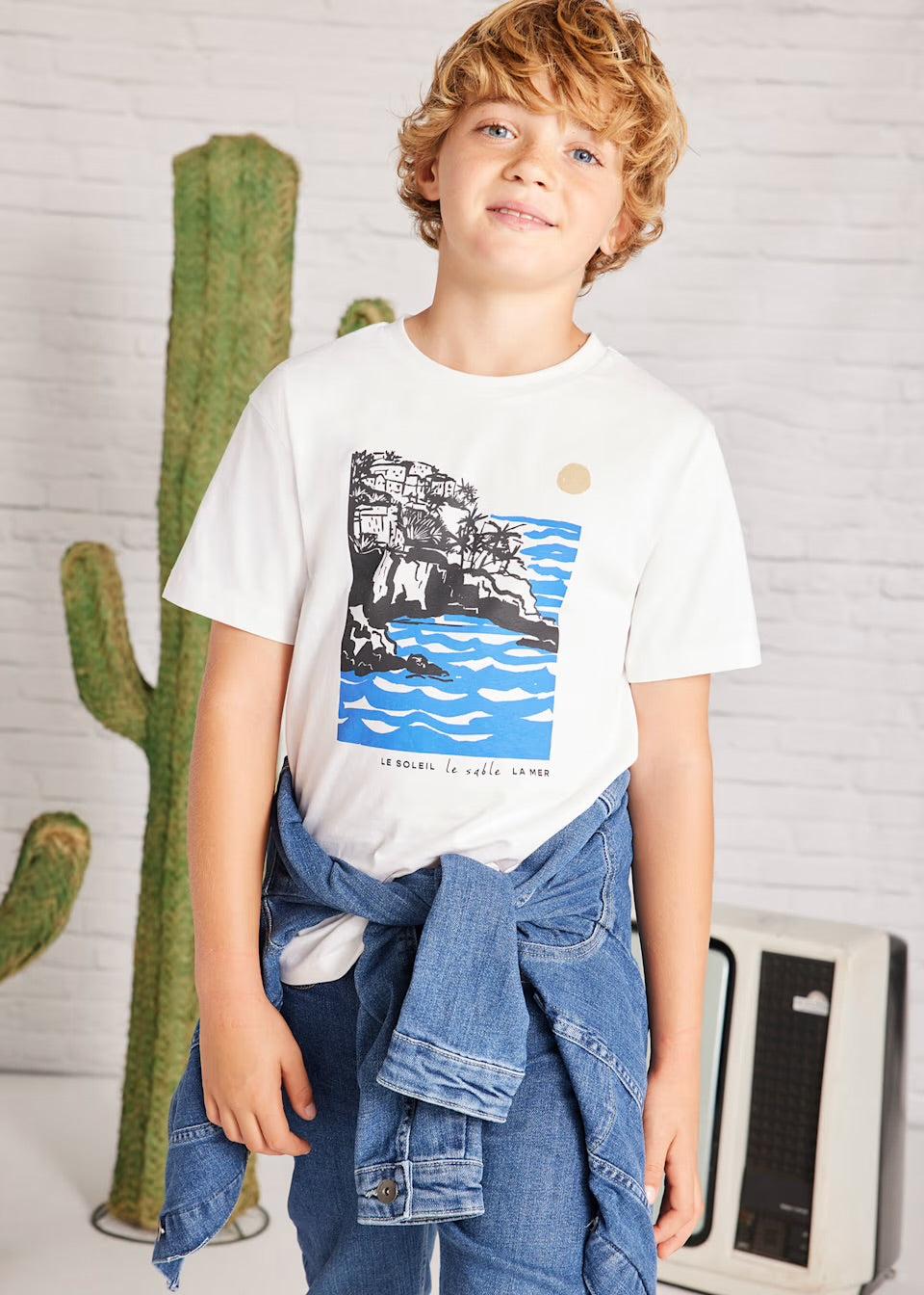 Mayoral Older Boys T-Shirt 6006 White Clothing 10YRS / White,12YRS / White,14YRS / White,16YRS / White