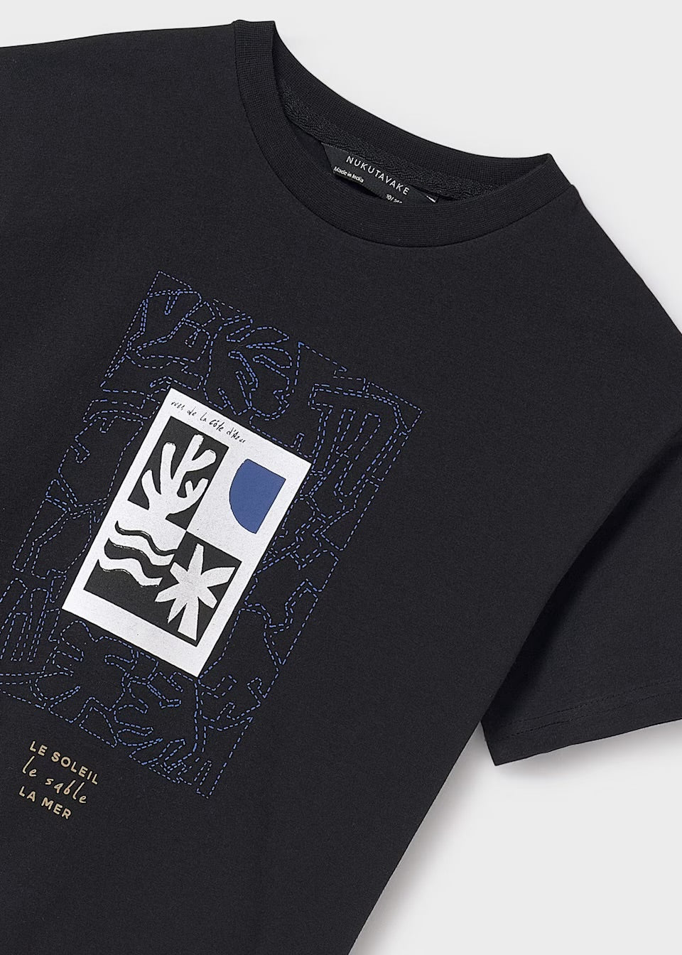 Mayoral Older Boys T-Shirt 6005 Black Clothing 10YRS / Black,12YRS / Black,14YRS / Black,16YRS / Black