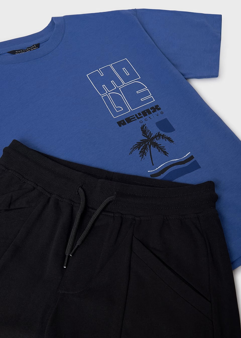 Mayoral Older Boys Shorts Set 6677 Blue Clothing 10YRS / Blue,12YRS / Blue,14YRS / Blue,16YRS / Blue