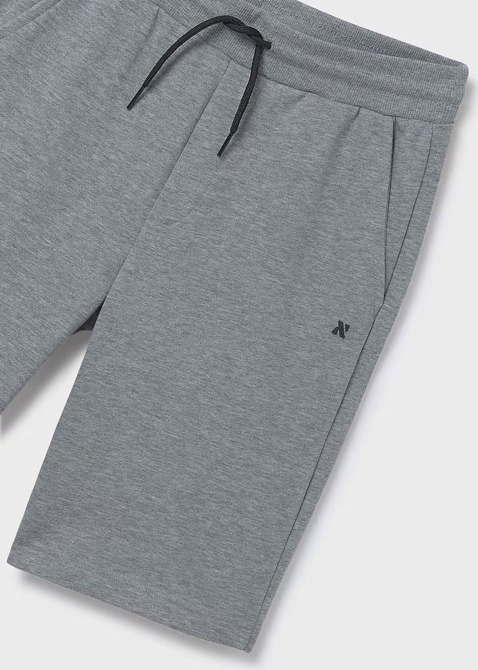 Mayoral Older Boys Jersey Shorts 600 Grey Ss25 Clothing 10YRS / Grey,12YRS / Grey,14YRS / Grey,16YRS / Grey