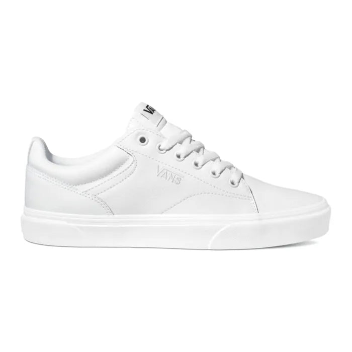 Vans Kids White Tumble Seldan Vn0a4u2505r1 Footwear UK2 EU33 / White,UK2.5 EU34 / White,UK3 EU35 / White,UK4 EU36.5 / White,UK5 EU38 / White,UK6 EU39 / White