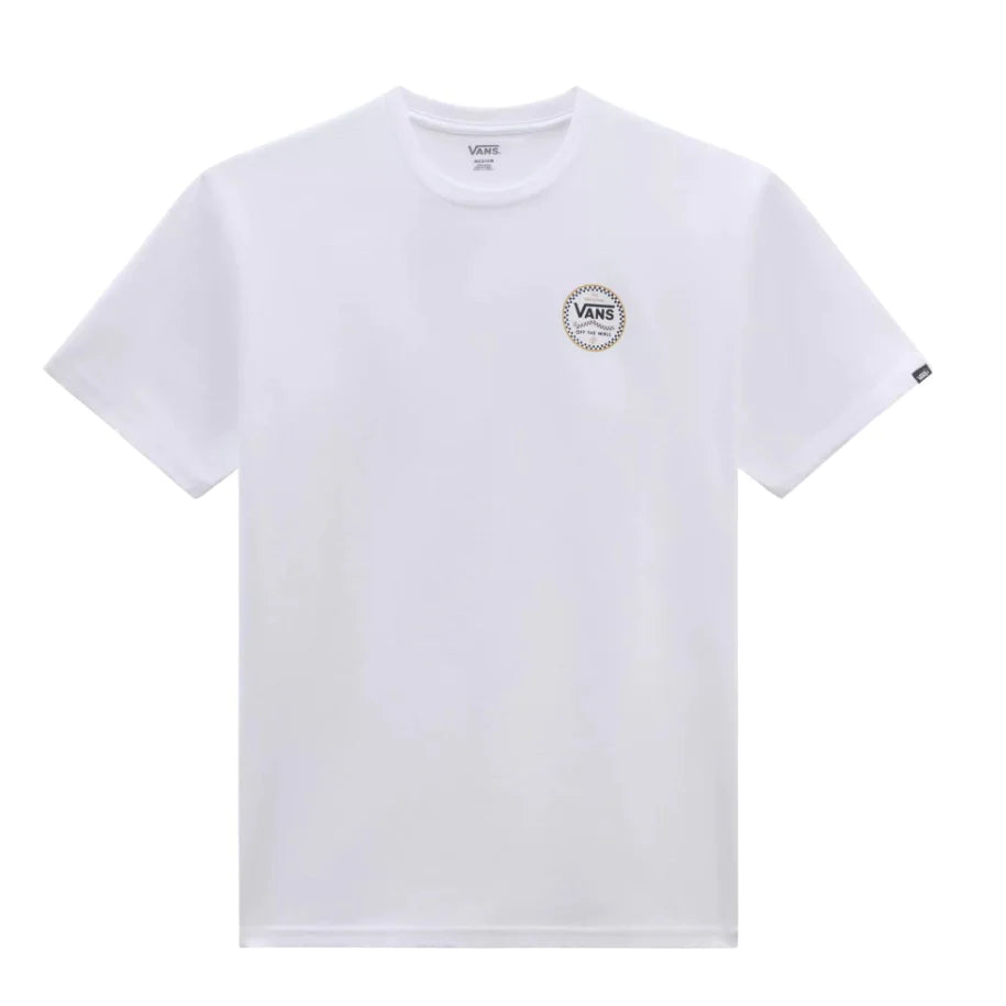 Vans Kids Lockit T-Shirt Vn000fgywht1 White Clothing 10-11YRS / White,12-13YRS / White,14-15YRS / White