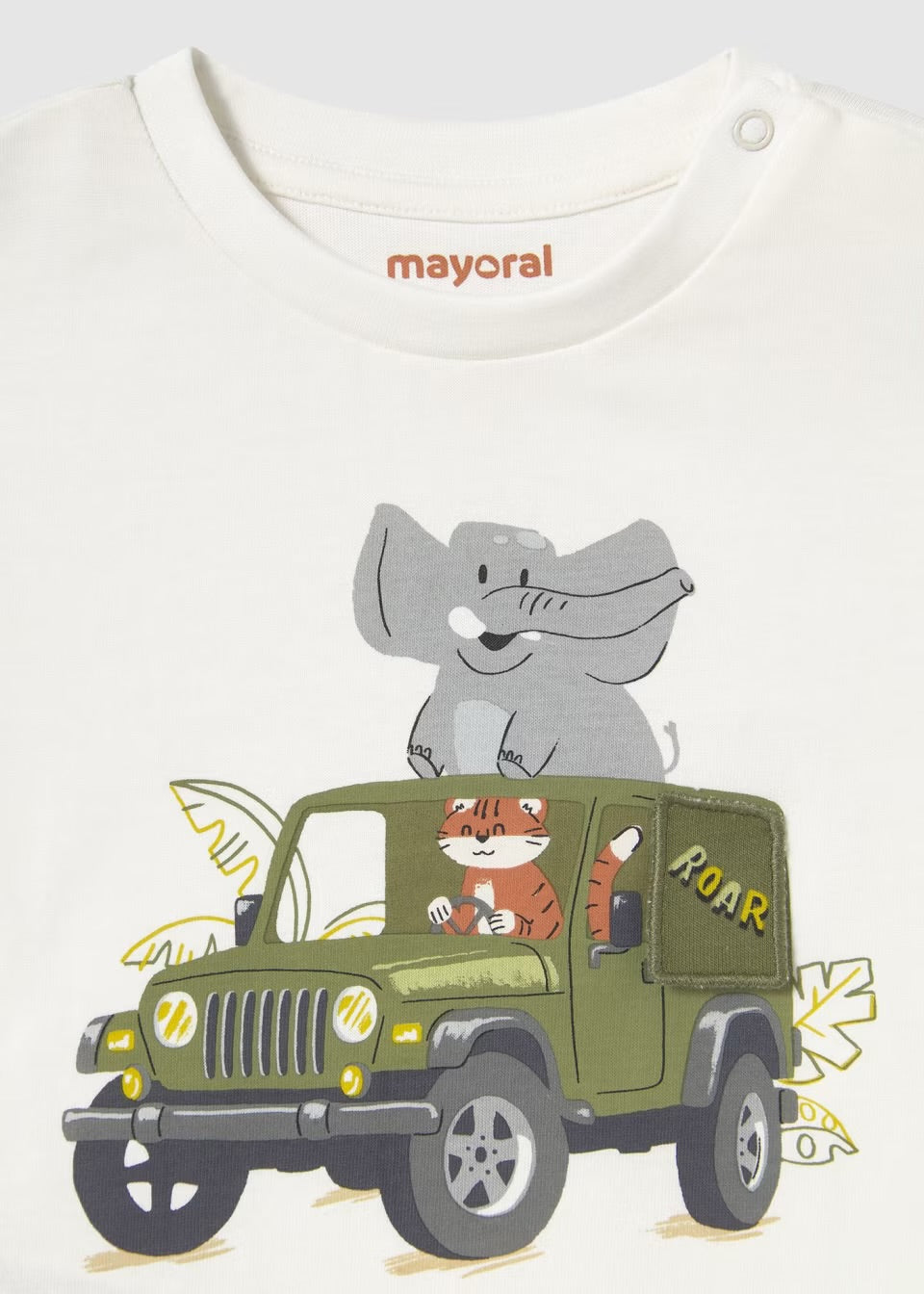 Mayoral Infant Boys T-Shirt 1053 Cream Clothing 6M / Cream,12M / Cream,18M / Cream,24M / Cream