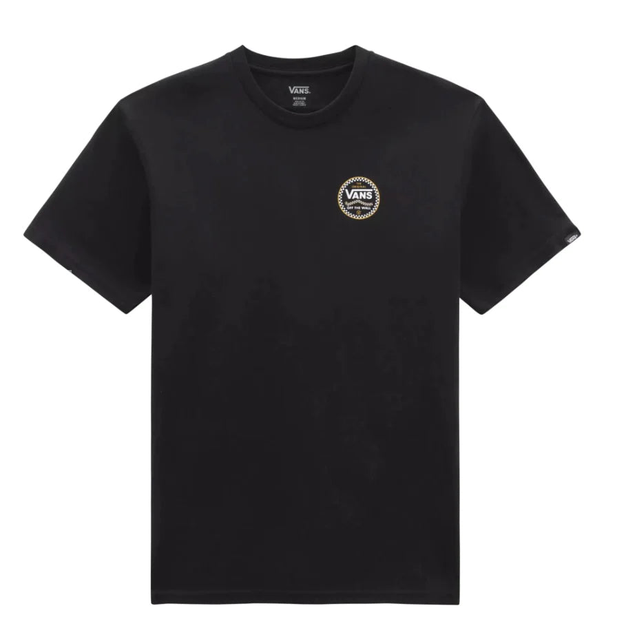 Vans Kids Lockit T-Shirt Vn000fgyblk1 Black Clothing 10-11YRS / Black,12-13YRS / Black,14-15YRS / Black