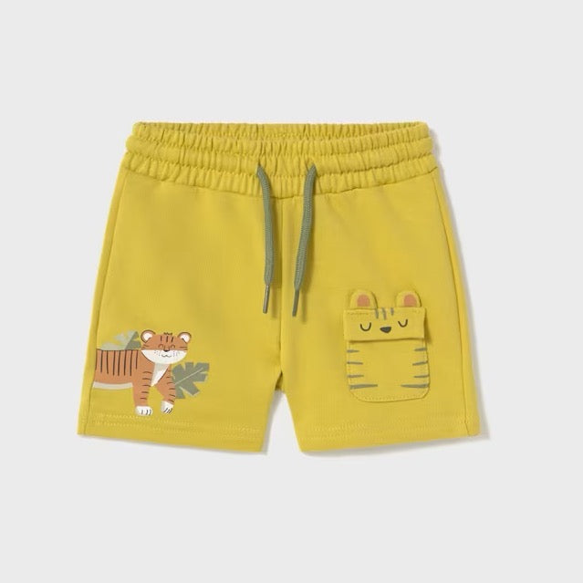 Mayoral Infant Boys Shorts 1242 Gold Safari Clothing 6M / Yellow,12M / Yellow,18M / Yellow,24M / Yellow