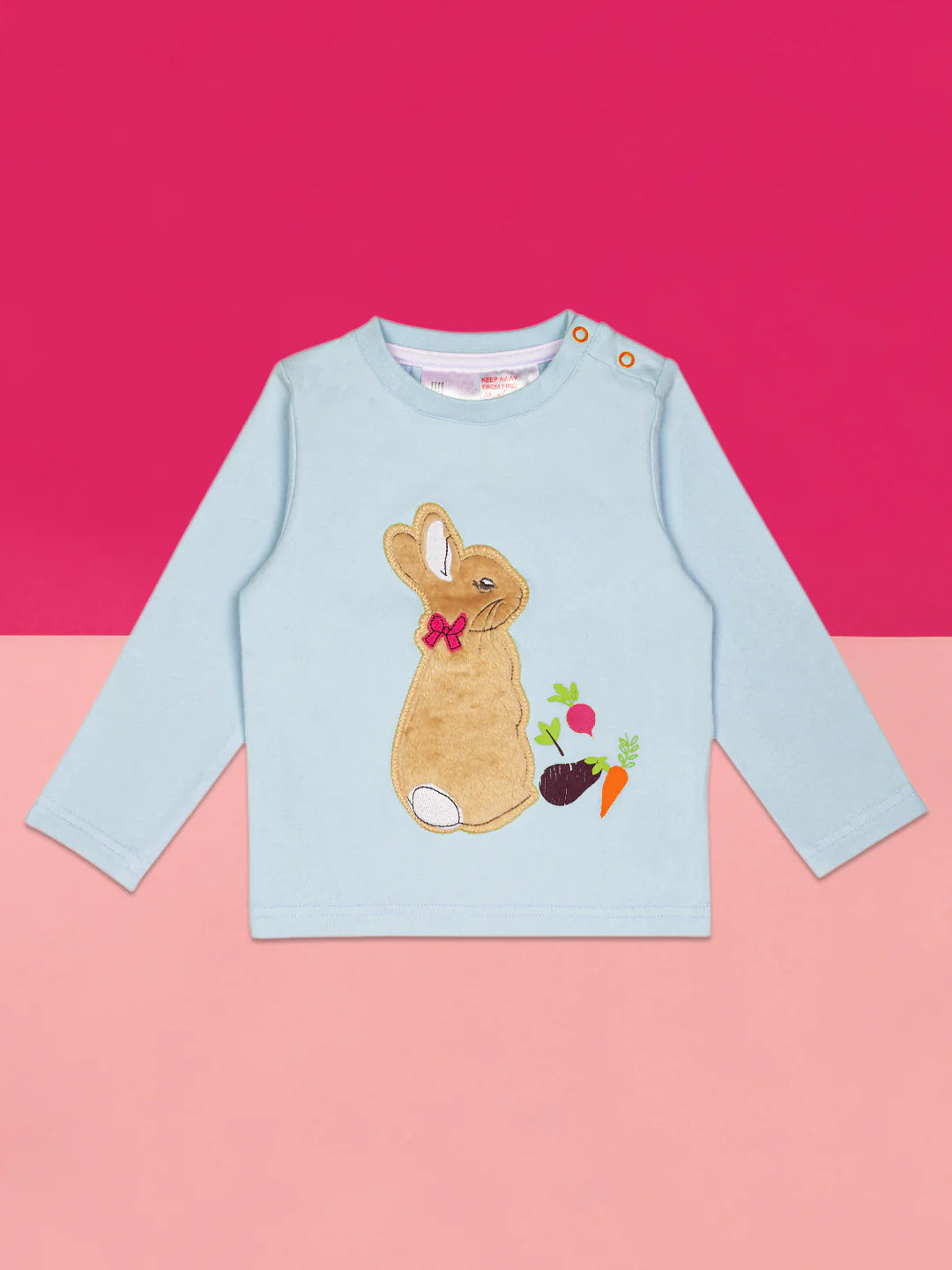Blade &amp; Rose Peter Rabbit Grow Your Own Infant T-Shirt Clothing 0-6M / Pale Blue,6-12M / Pale Blue,12-24M / Pale Blue
