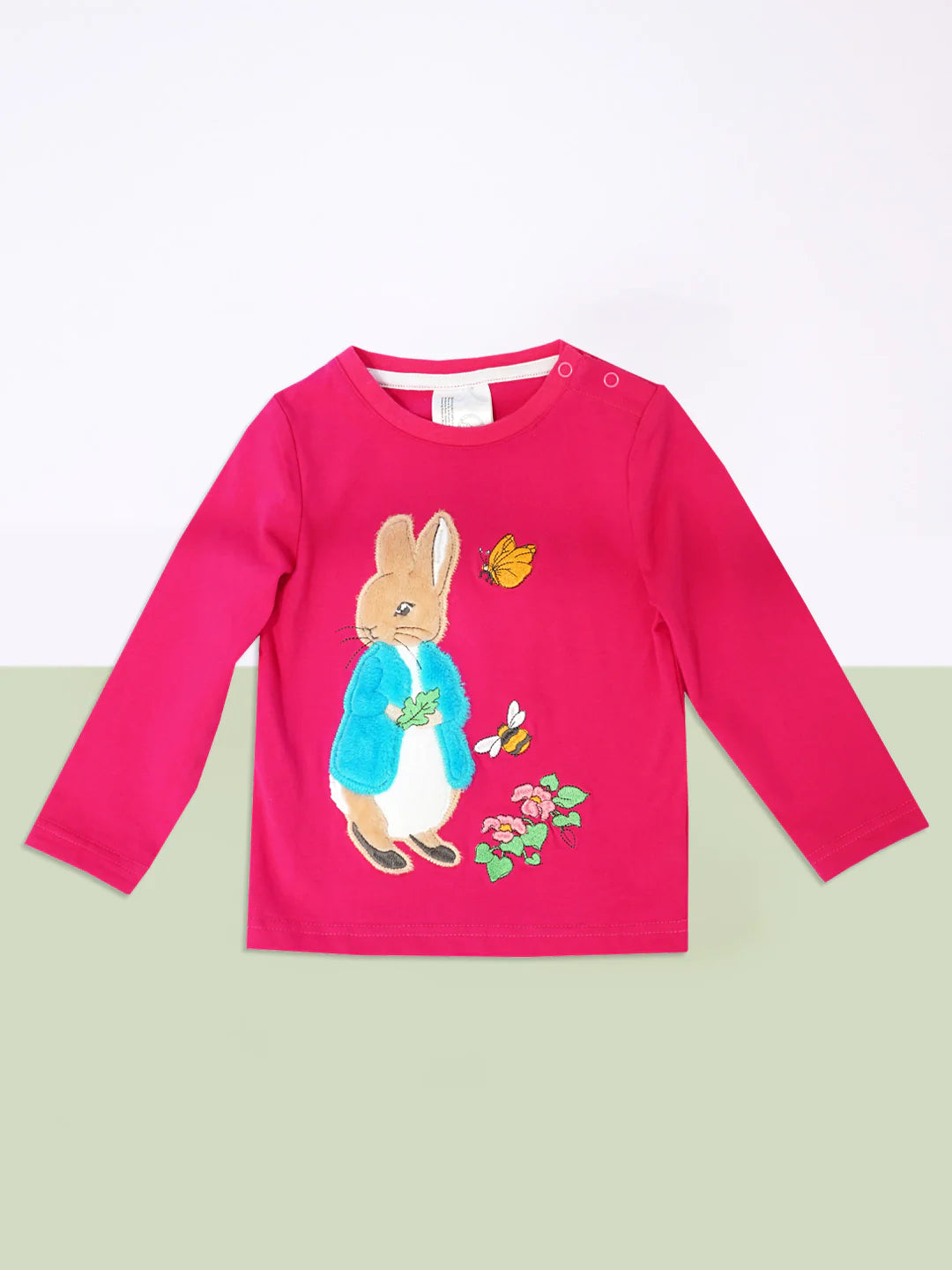 Blade &amp; Rose Peter Rabbit Autumn Leaf Infant T-Shirt Clothing 0-6M / Fuchsia,6-12M / Fuchsia,12-24M / Fuchsia